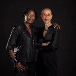 Gabriel Goliath (right) and Ingrid Masondo, who was selected as the curator of the South African Pavilion at the Venice Biennale