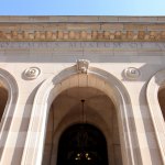 Facade of classical building.