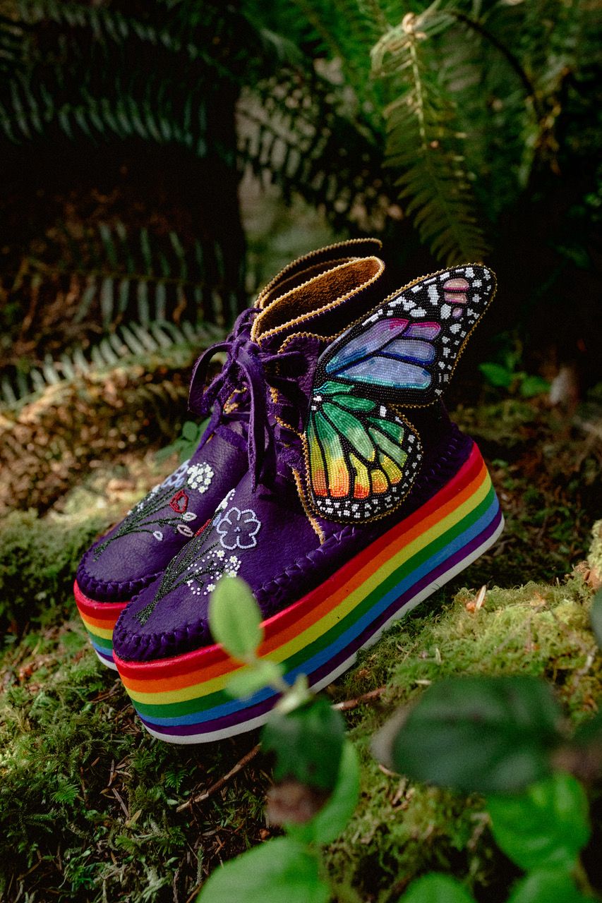 Image may contain clothing, footwear, shoes and sneakers