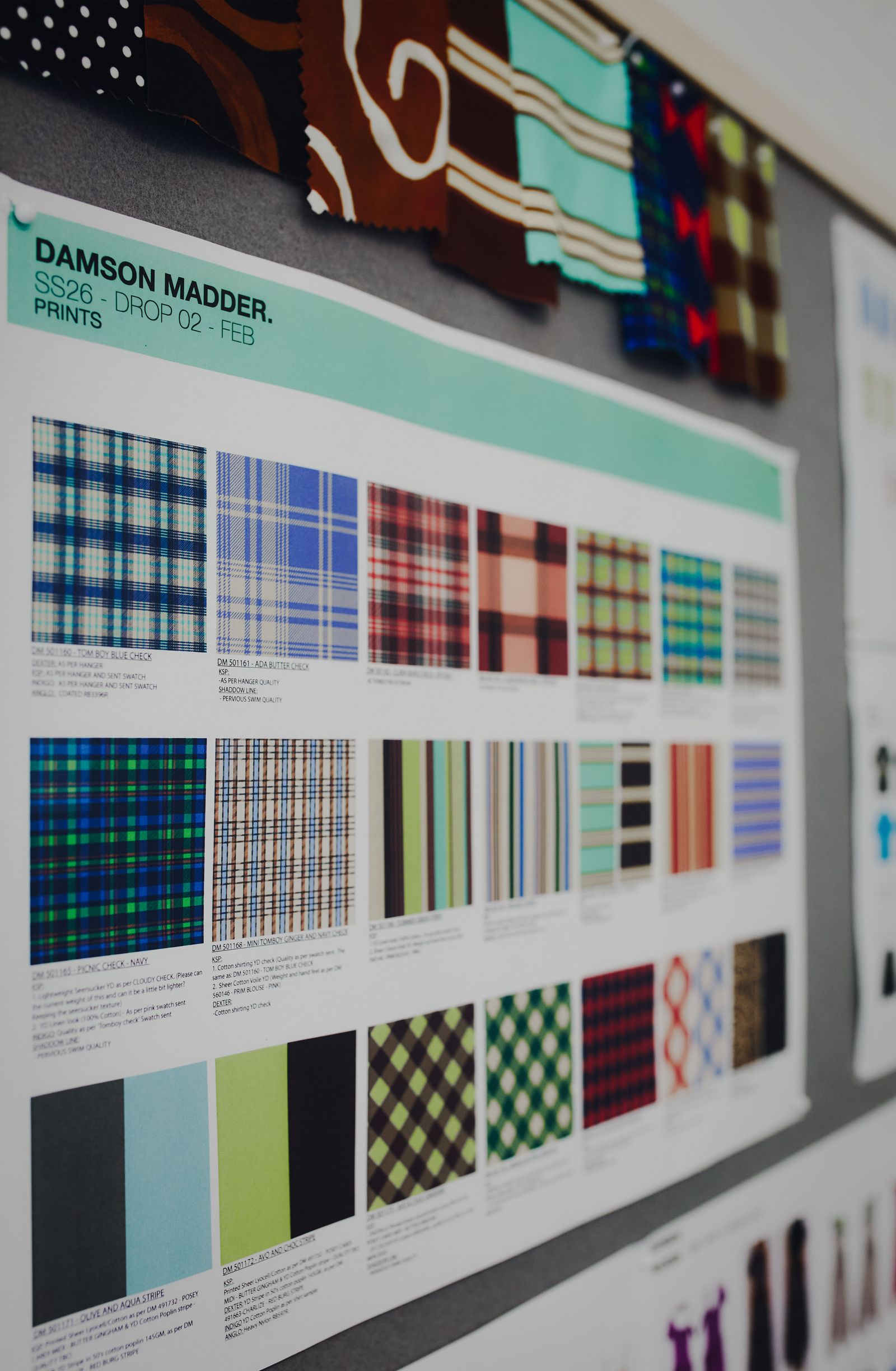 Image may contain tartan