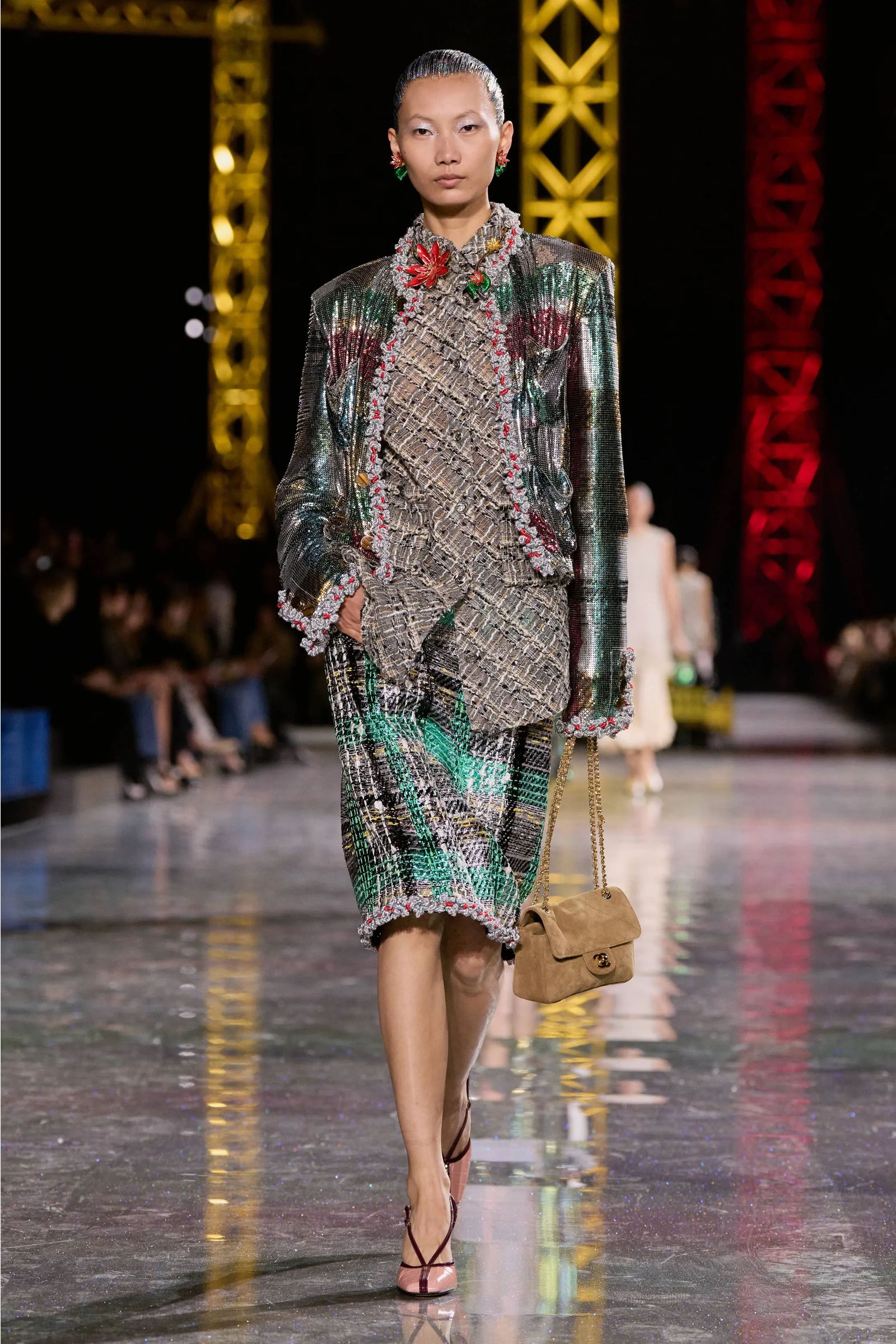 Images may contain Sonny Zhou fashion adult accessories bags, handbags, clothing and outerwear