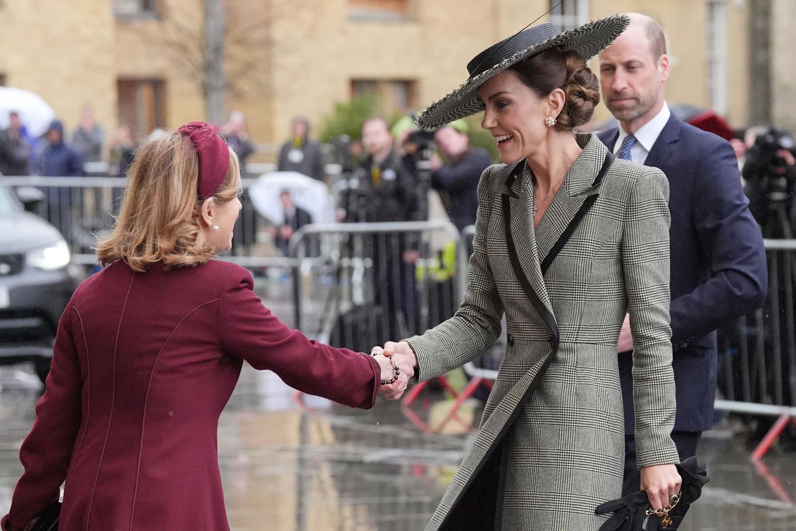 Image may contain human body parts, hands, adults and holding hands