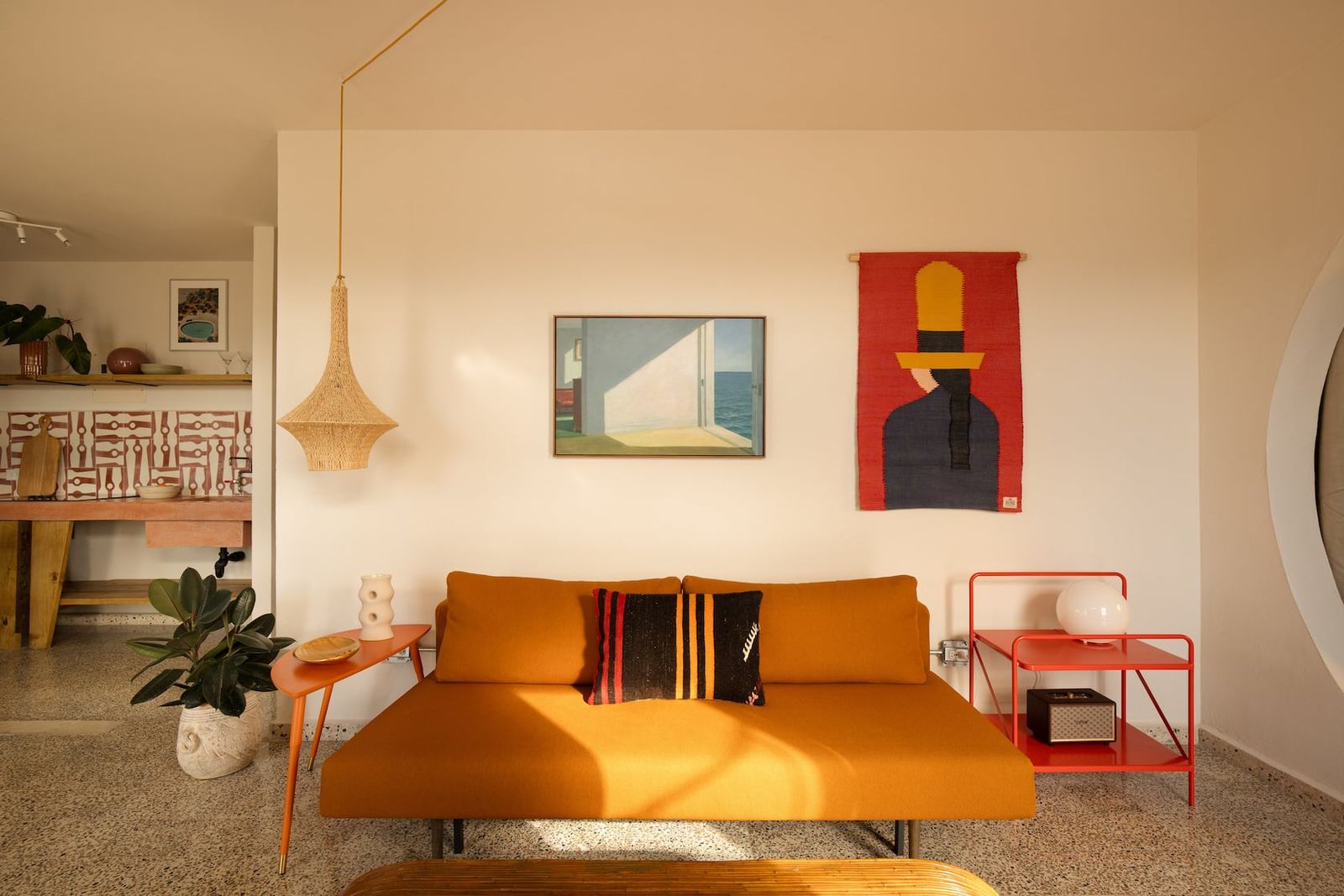 Pictures may contain cushions, home decor, sofas, furniture, architecture, interiors, living rooms and rooms