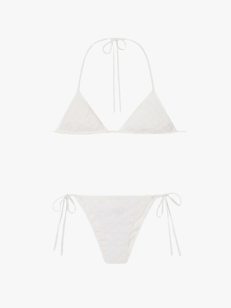 Image may contain: clothing, swimsuit and bikini