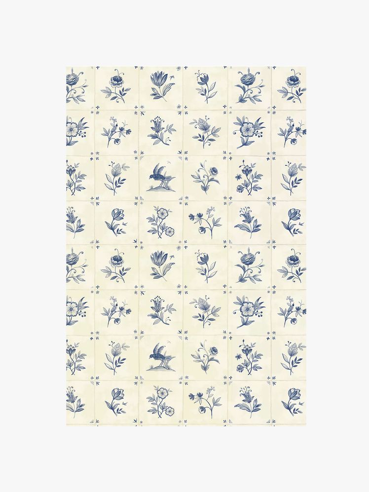 Image may contain: home decor, rug, art, floral design, graphics and patterns