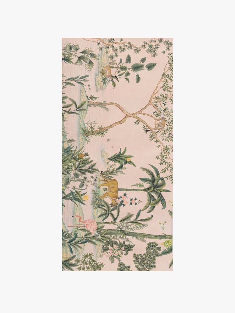 Image may contain: home decor, rug, art, floral design, graphics, pattern and plant