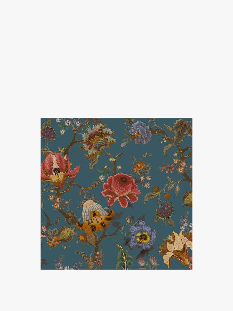 Image may contain: home decor, rug, pattern, art, floral design, graphic, plant, accessories, ornament and tapestry