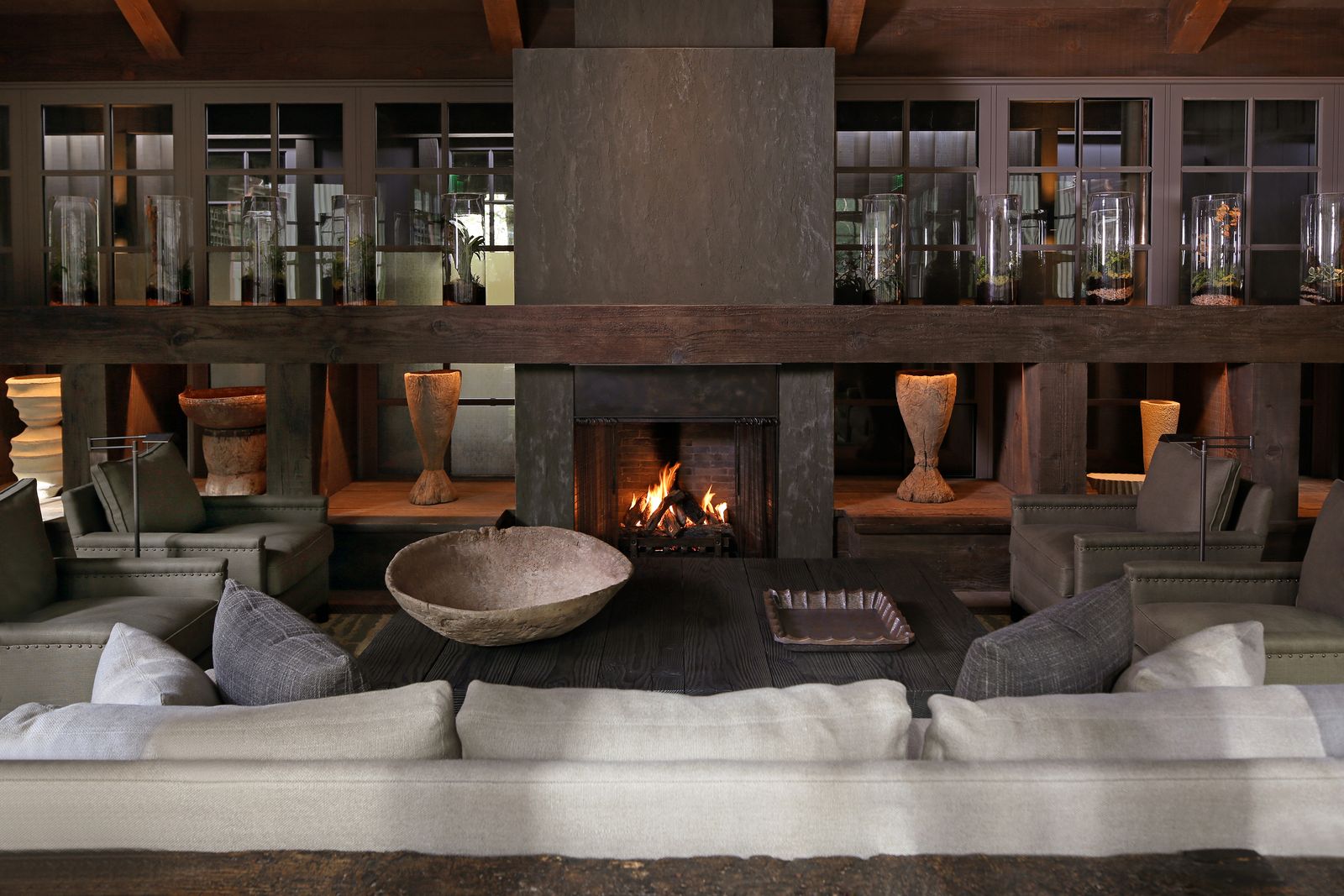 Pictures may contain fireplace interior fireplaces and interior design