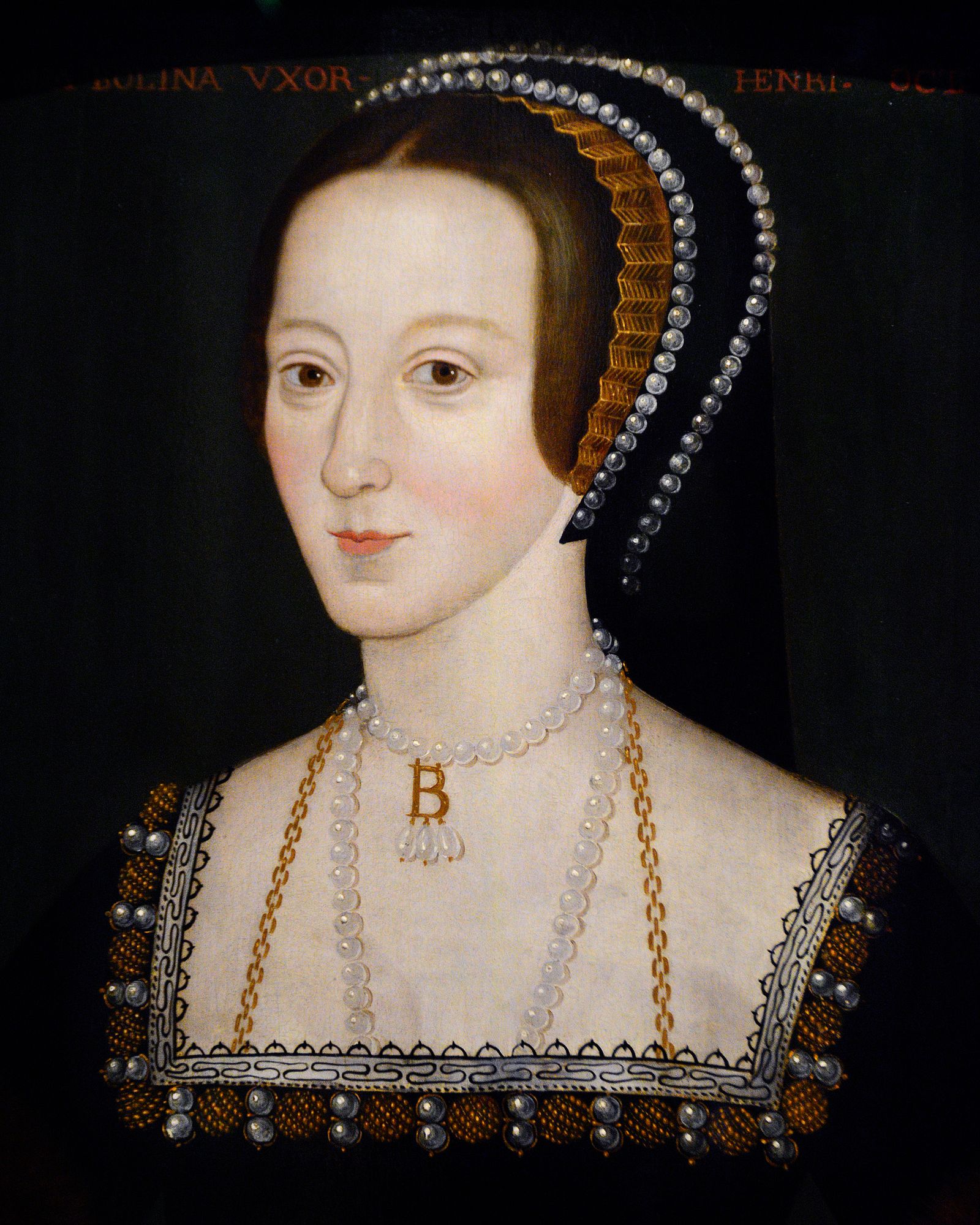 Image may contain Anne Boleyn People Adults Wedding Art Painting Face Accessories Jewelry and Necklaces