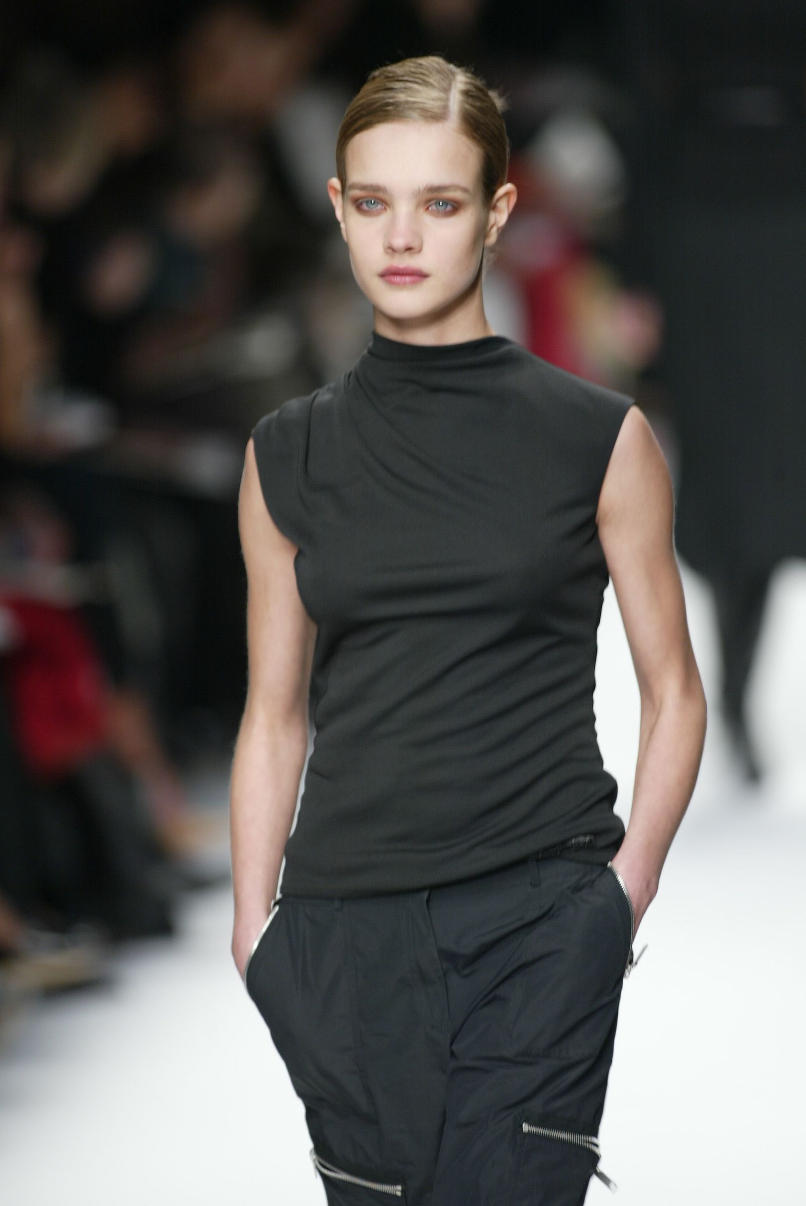 Image may contain Natalia Vodianova fashion character clothing and sleeves