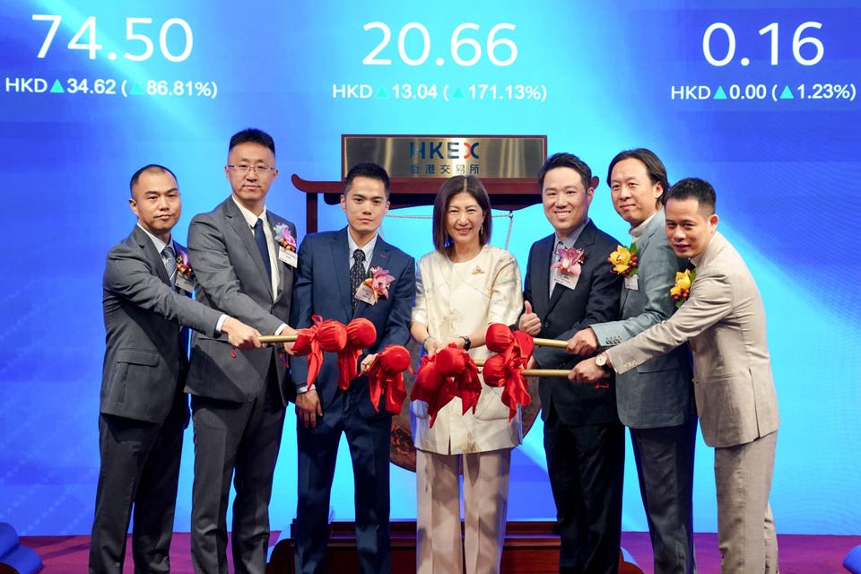 Manycore Tech surges in Hong Kong IPO