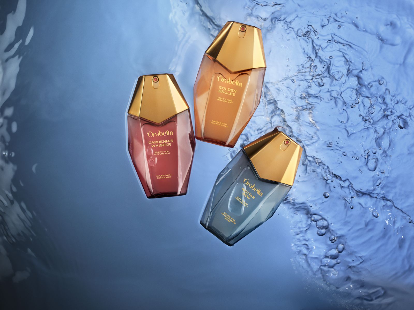 Image may contain cosmetic bottles and perfume