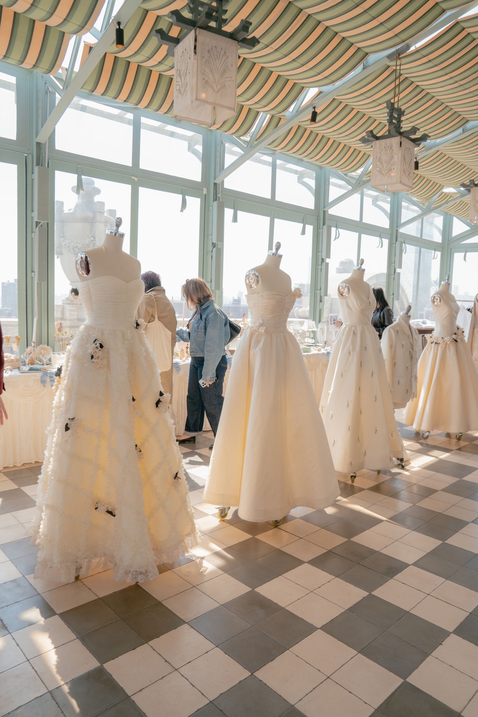 Pictures may contain clothing, dresses, adult formal wear, fashion dresses, weddings and wedding dresses