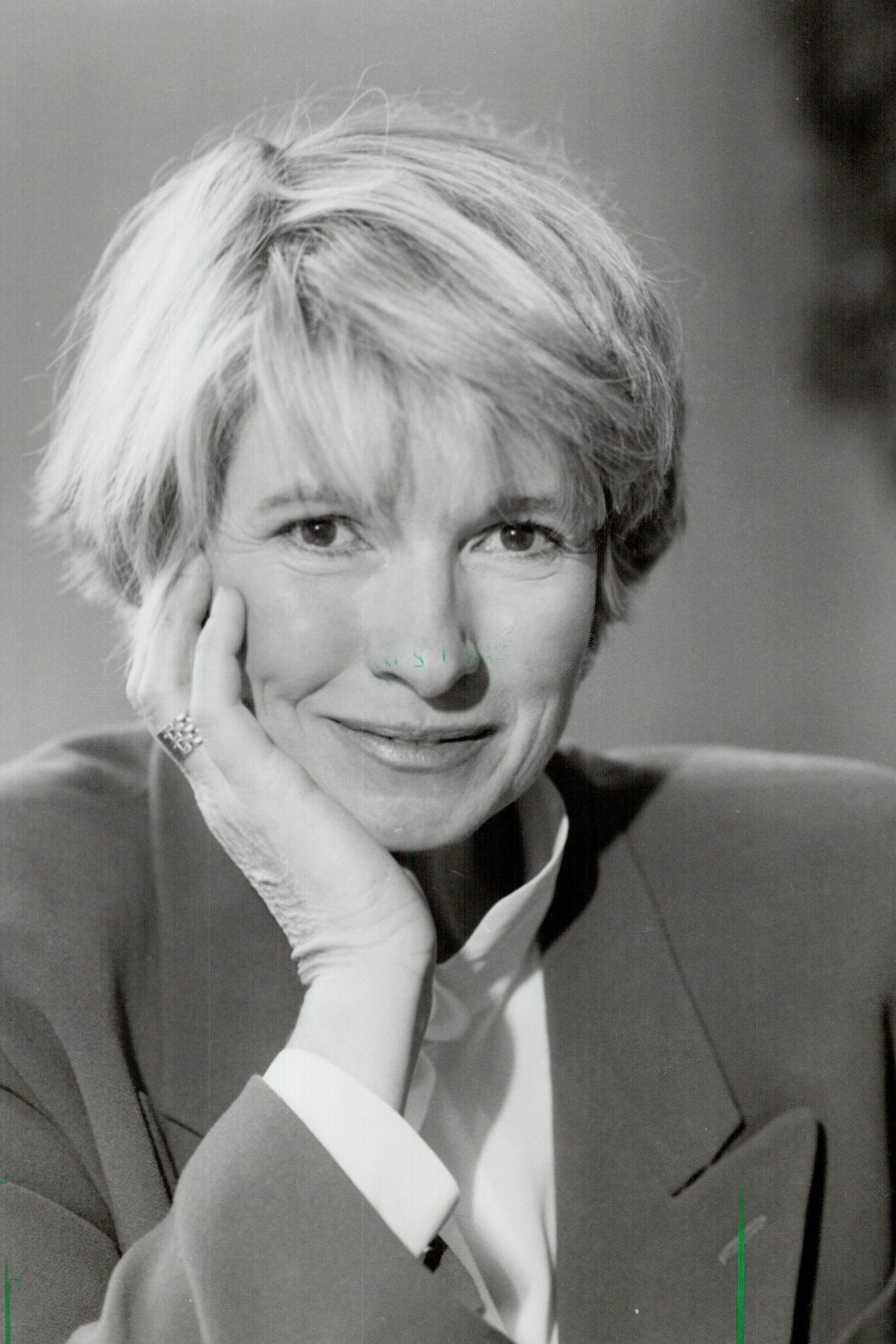 Image may contain Martha Stewart face, avatar, people photography, portrait Happy Smile, blonde and adult