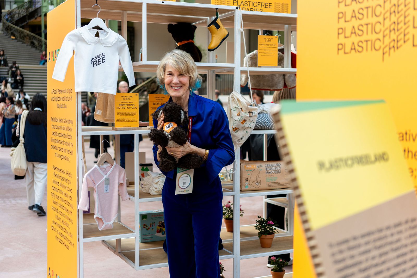 Image may contain adults, faces, heads, clothing, socks and socks