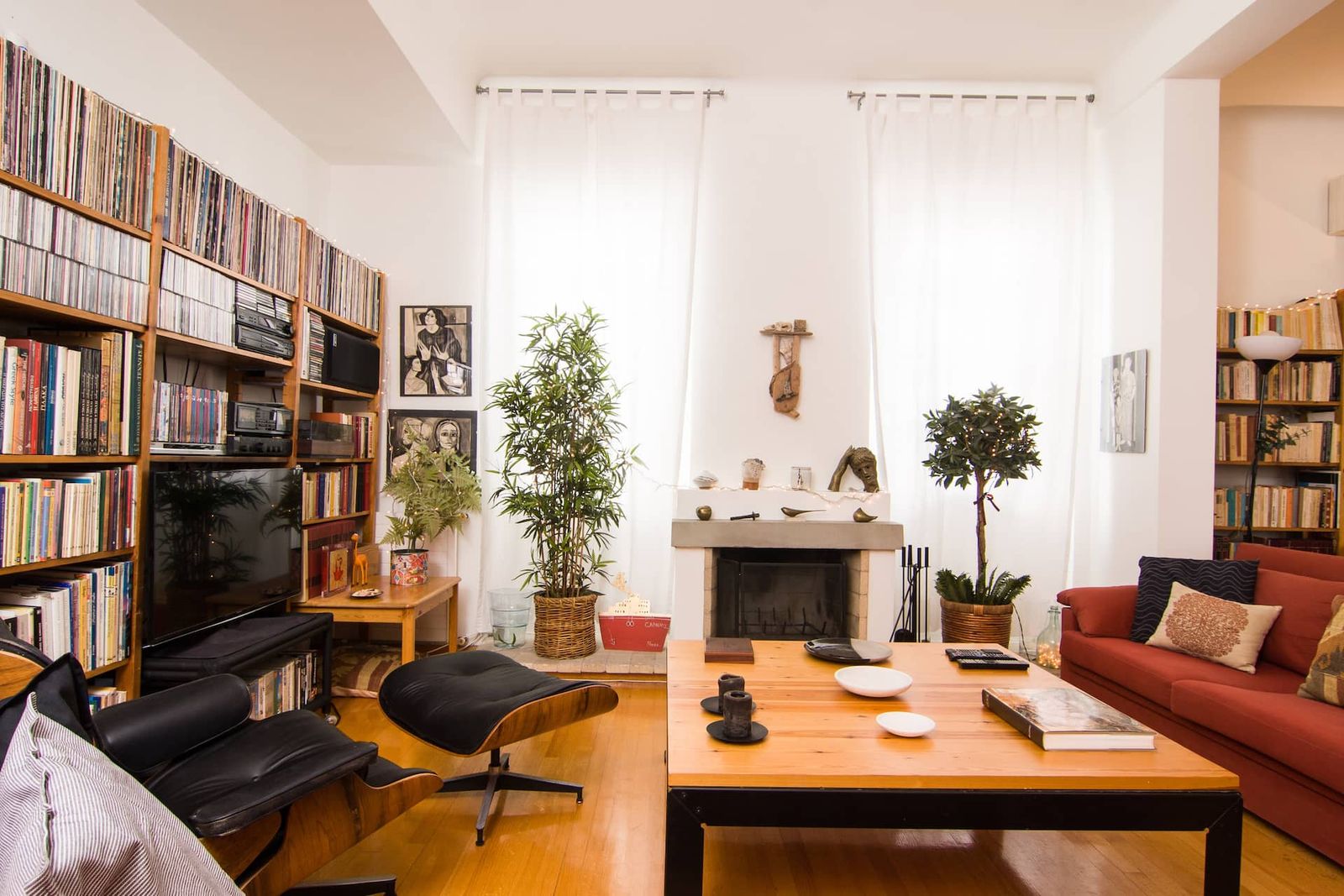 Image may contain Julian of Norwich interiors, furniture, tables, architecture, architecture and living room