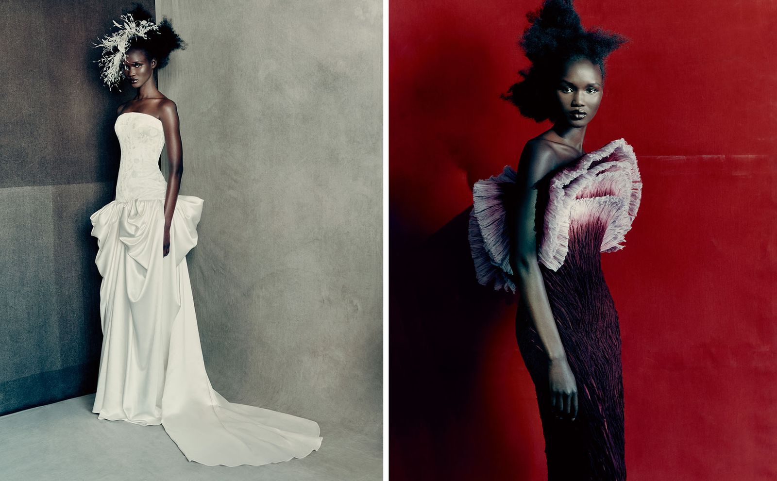 Image may contain dancing, leisure activities, people, clothing, gowns, formal wear, adult and fashion