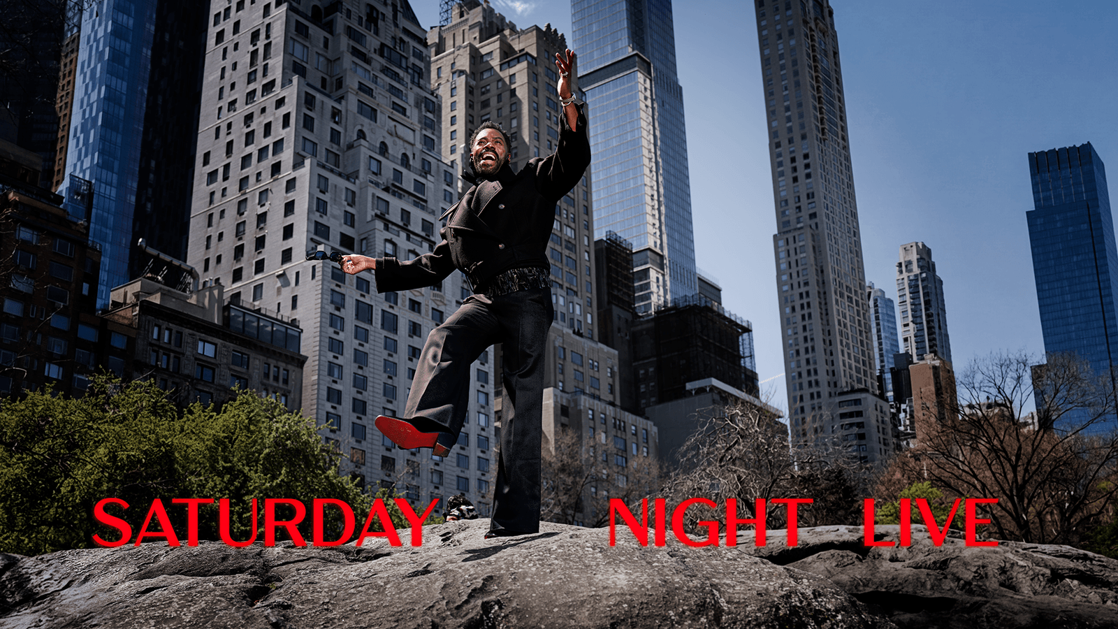 Image may contain Colman Domingo City Clothing Pants Adult Metropolis Urban body parts fingers and hands