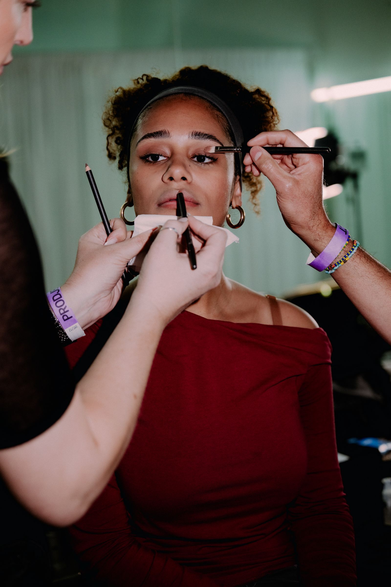 Image may contain adult and human cosmetics