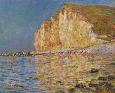 Claude Monet, Marée basse aux Petites-Dalles (Low Tide at Petites-Dalles), 1884