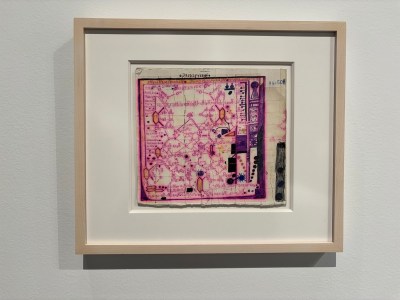 A painting designed to map a compound.