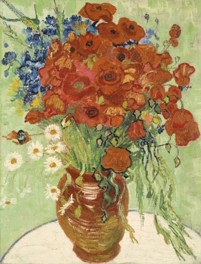 Vincent van Gogh, Still Life, Vase with Daisies and Poppies, 1890
