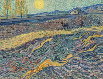 Vincent van Gogh, Laborer in a Field, 1889