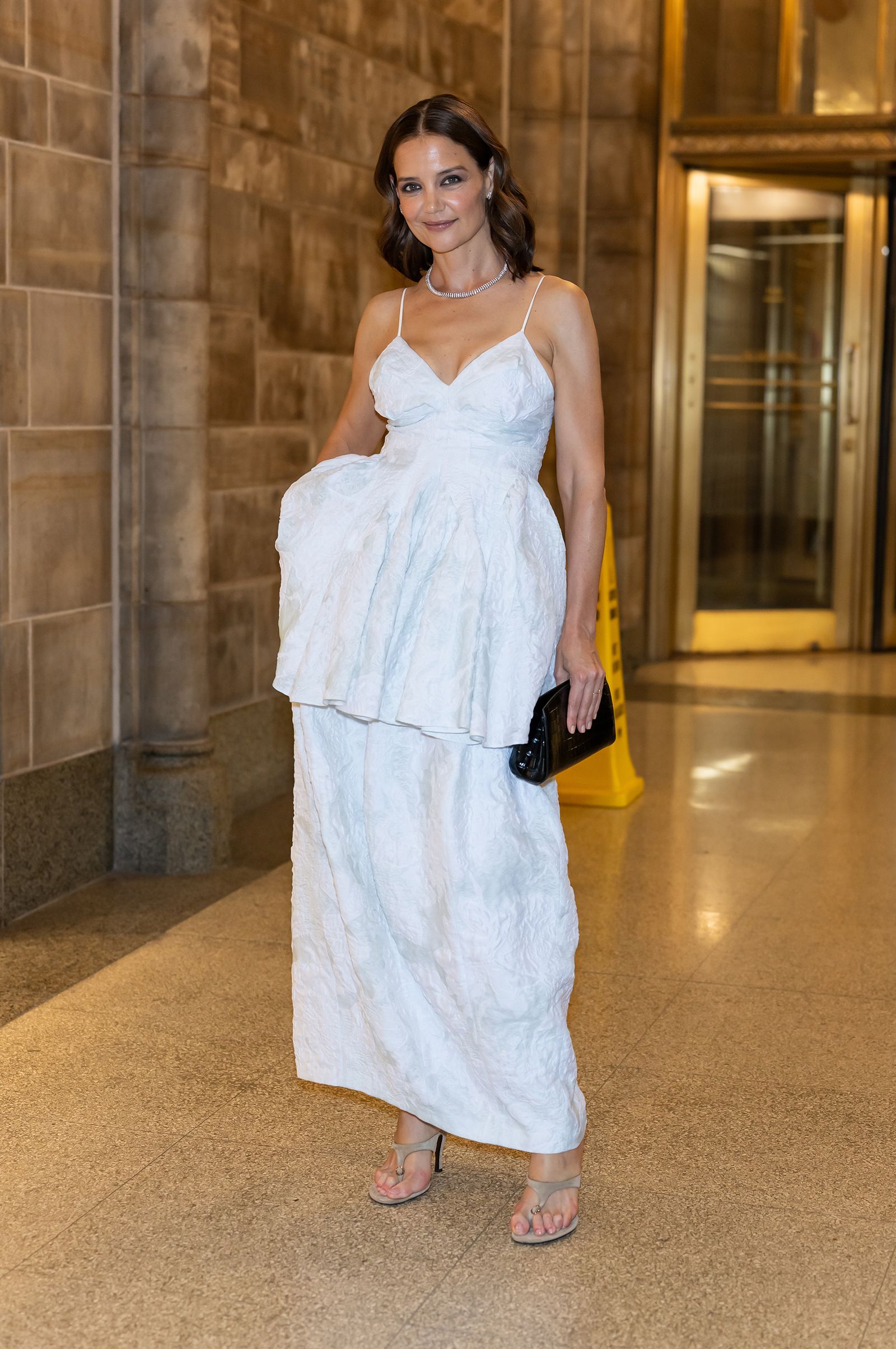 New York, New York, May 20, Actress Katie Holmes attends the American Ballet Theater 2026 Spring Gala Honoring Katie Holmes