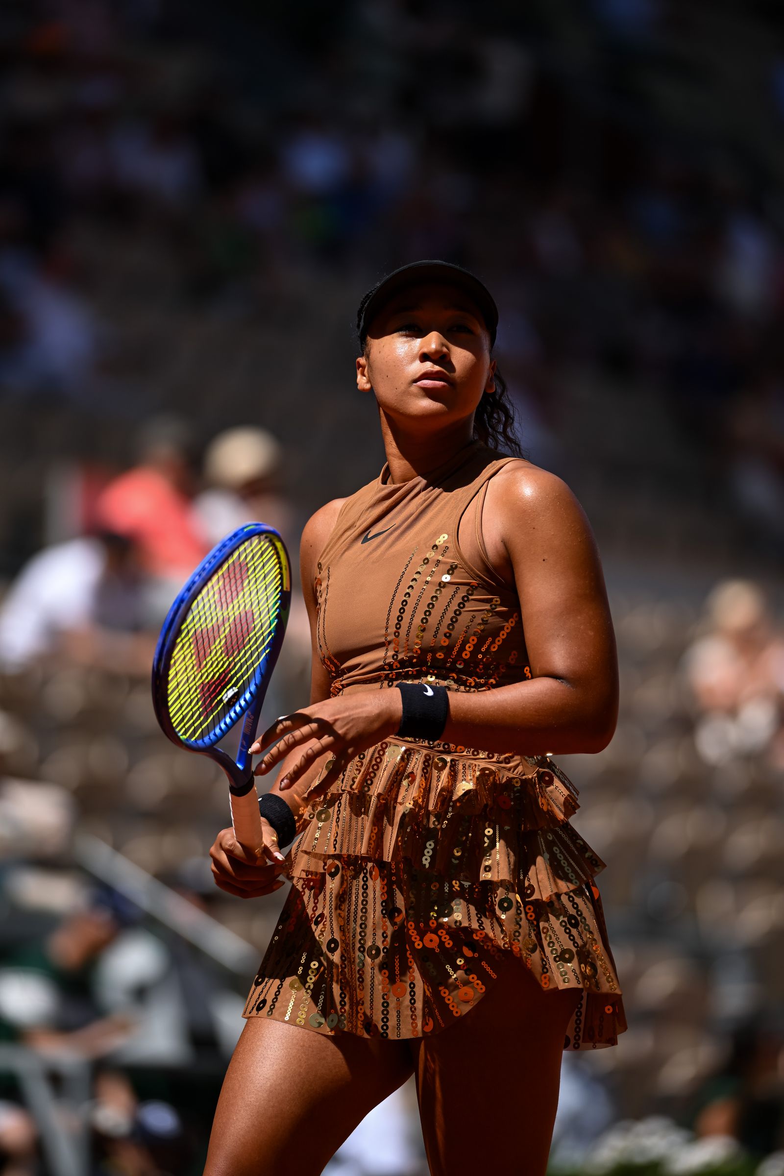 On May 26 in Paris, France, Japanese player Naomi Osaka faced German player Laura Siegemund in the first women's singles match...