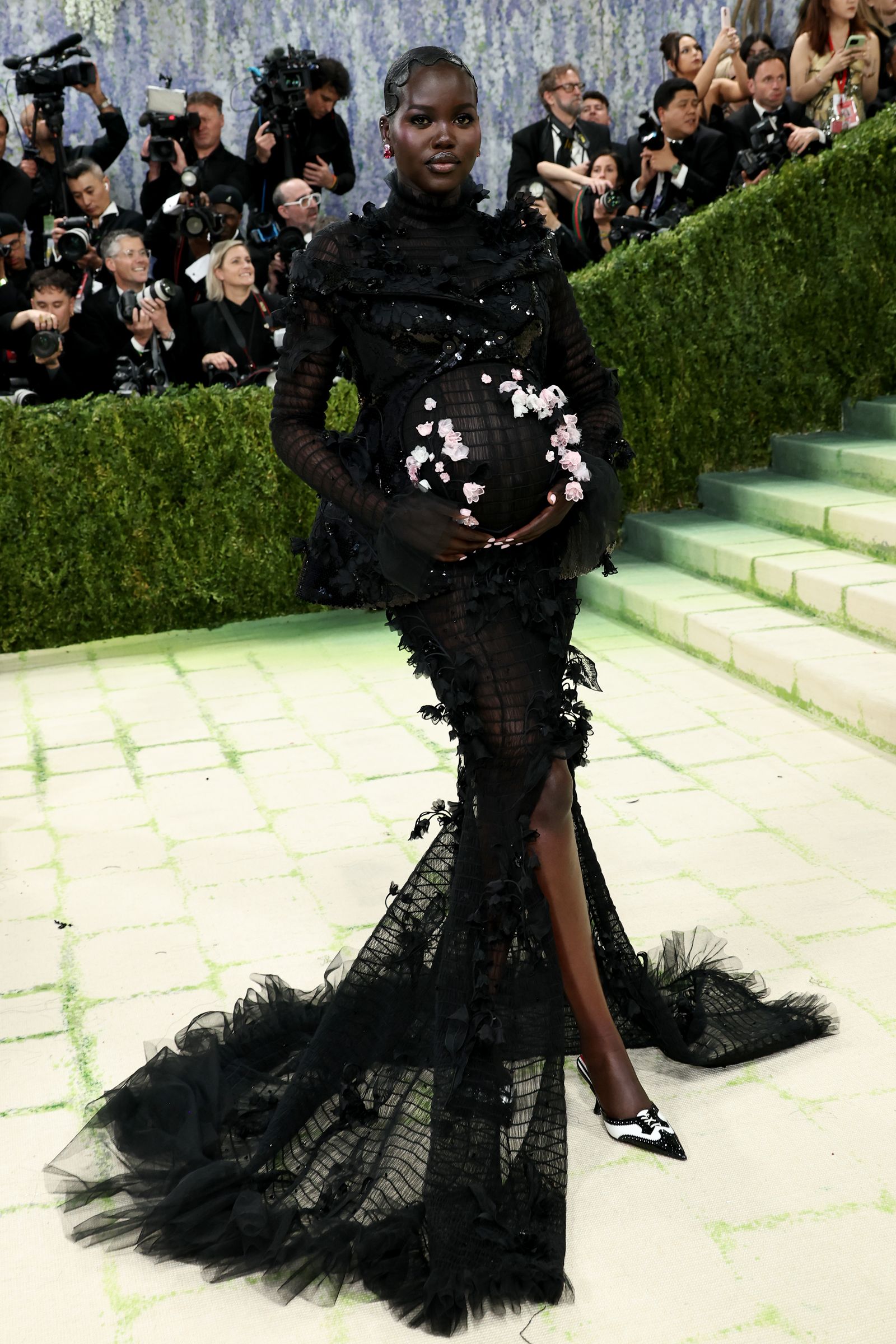 New York, New York May 4 Adut Akech attends the 2026 Met Gala celebrating the art of costume at the Metropolitan Museum of Art…