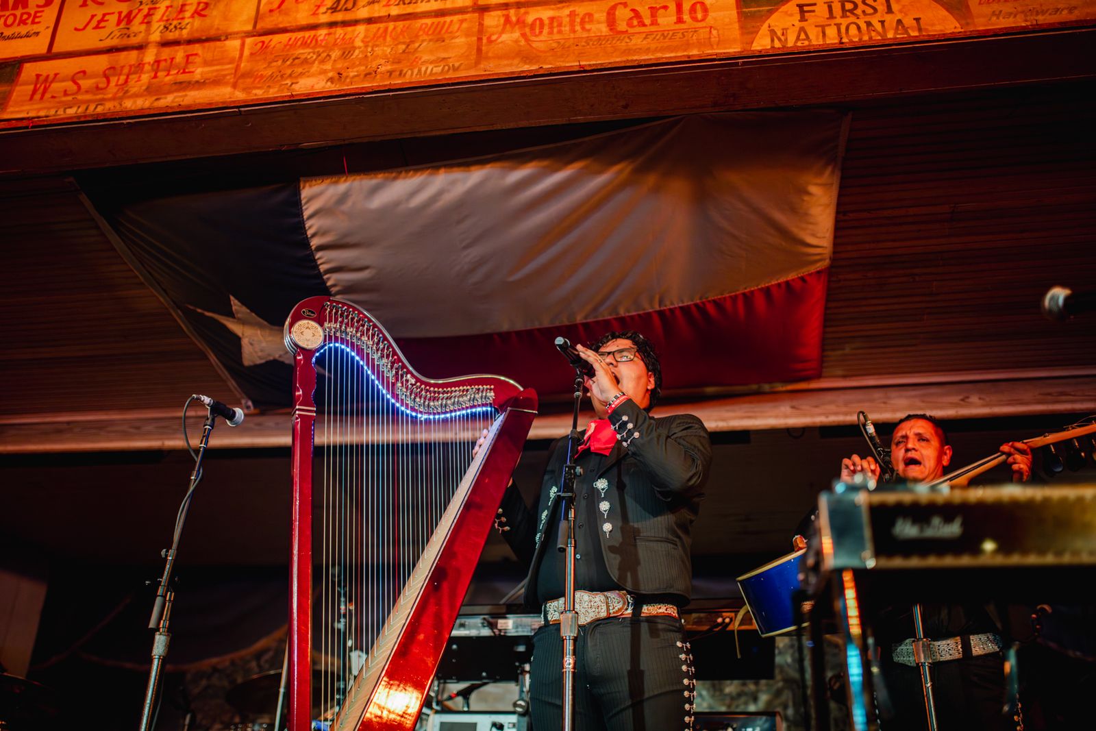 Image may contain solo performer and musical instruments
