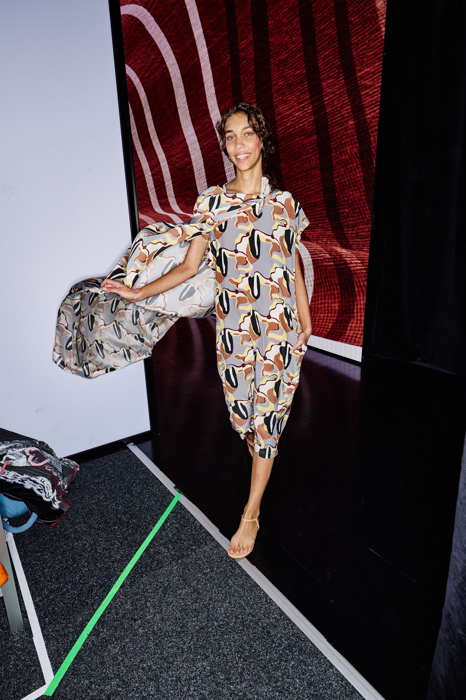 Image may contain costumes, costumes, performer performing solo, stylish face and head