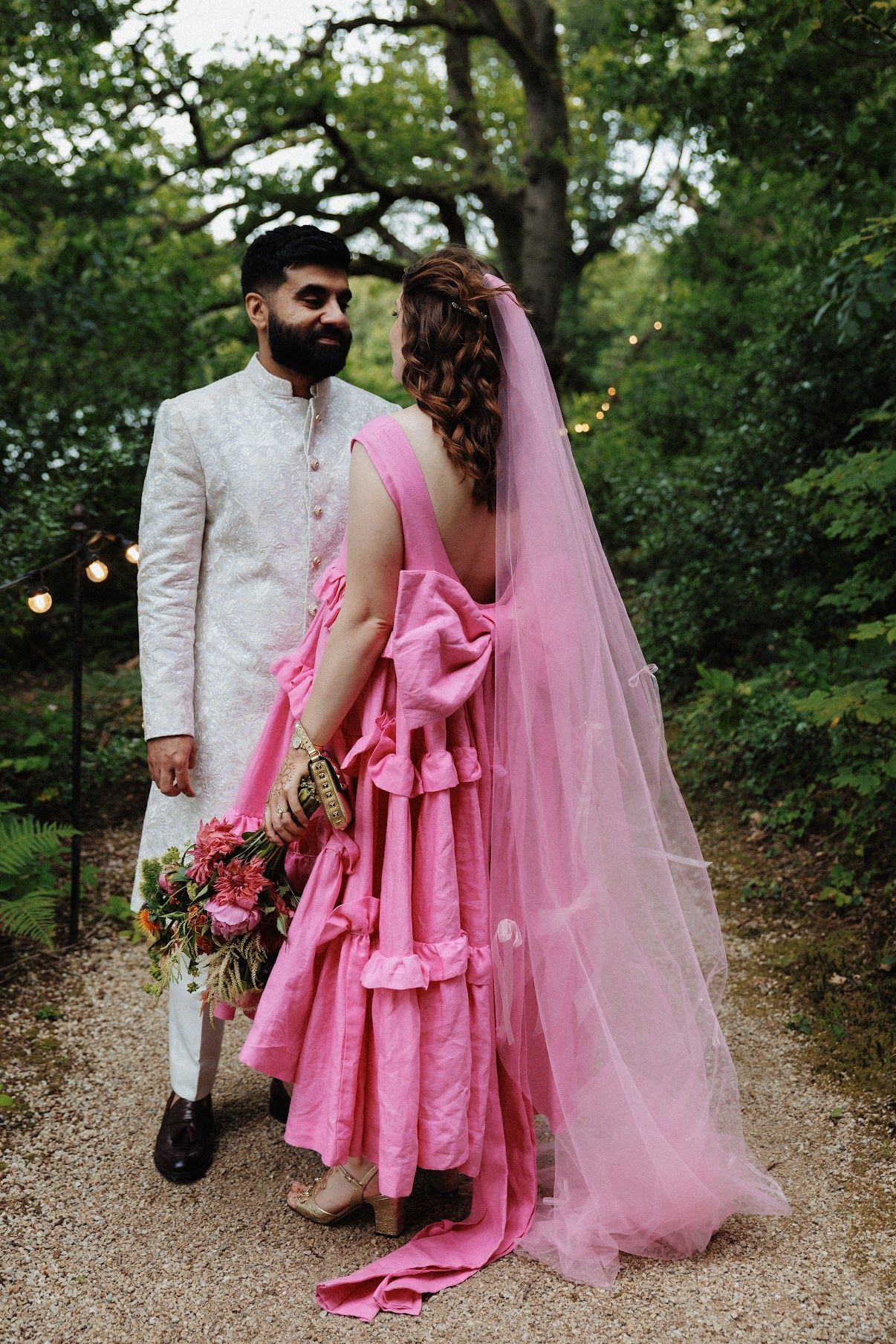 Image may contain adults and weddings