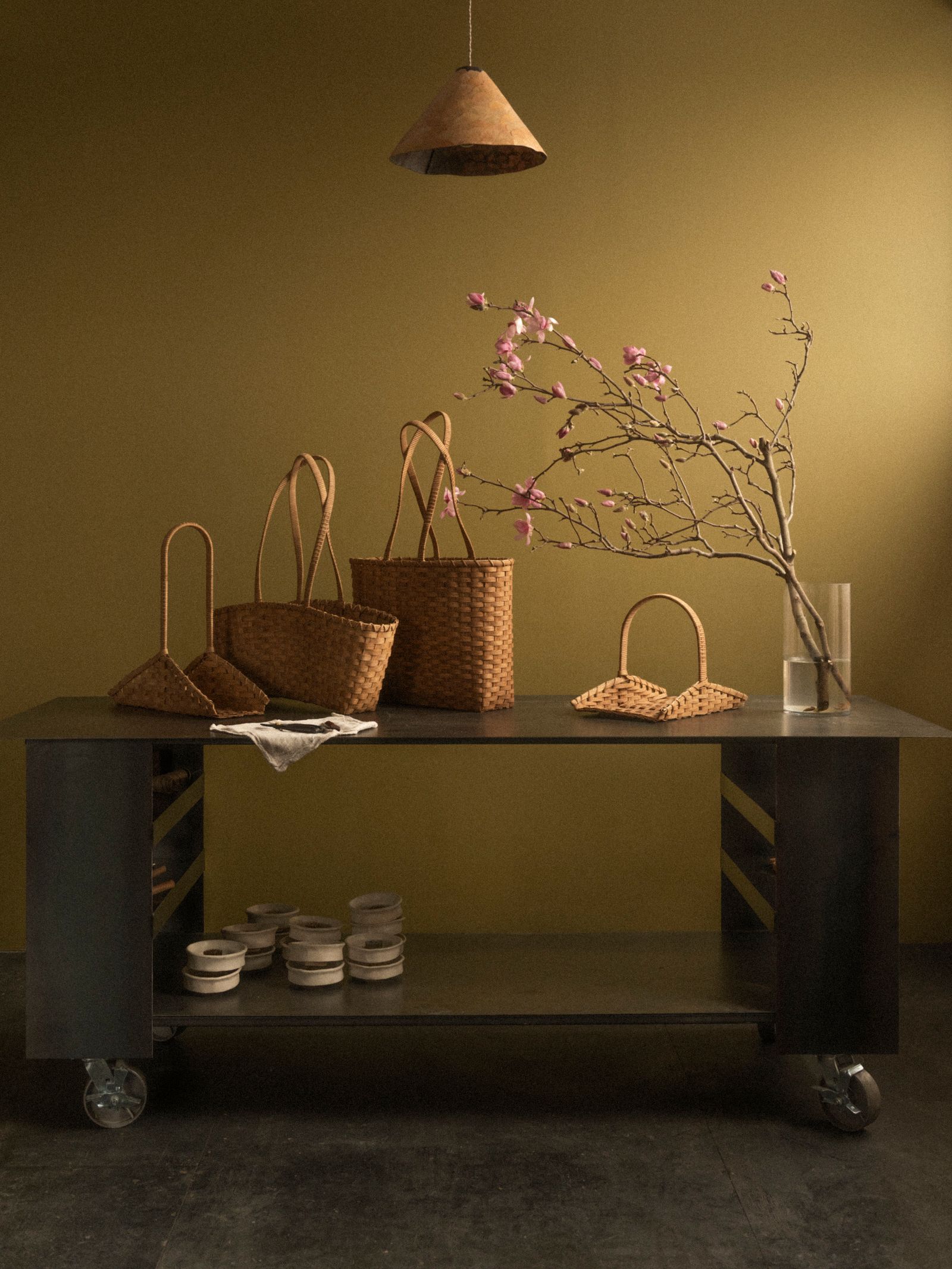 Images may contain furniture, lamps, accessories, bags, handbags, flowers, flower arrangements, plants, tables and art