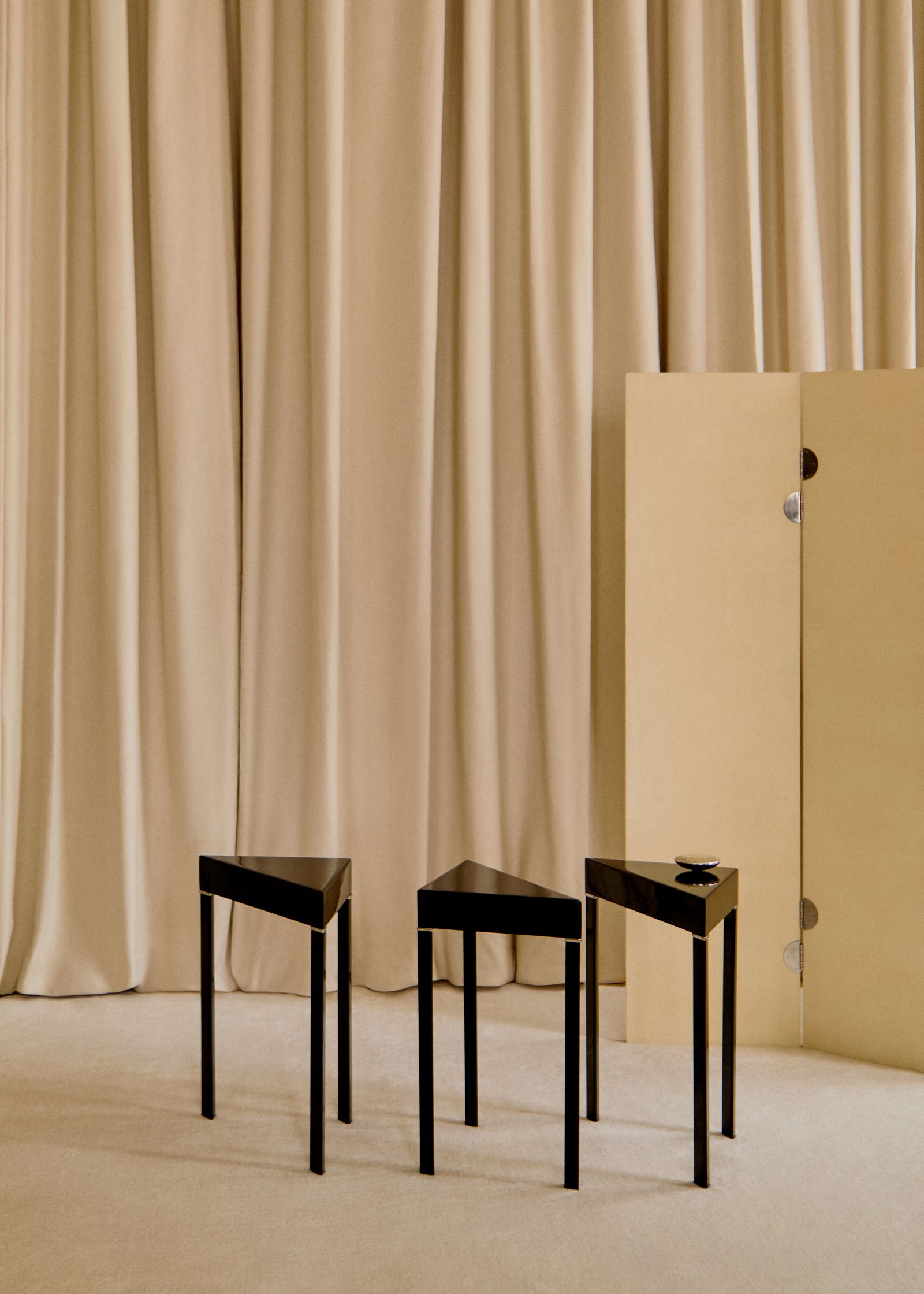 Image may contain furniture, tables, interior interior design and home decor