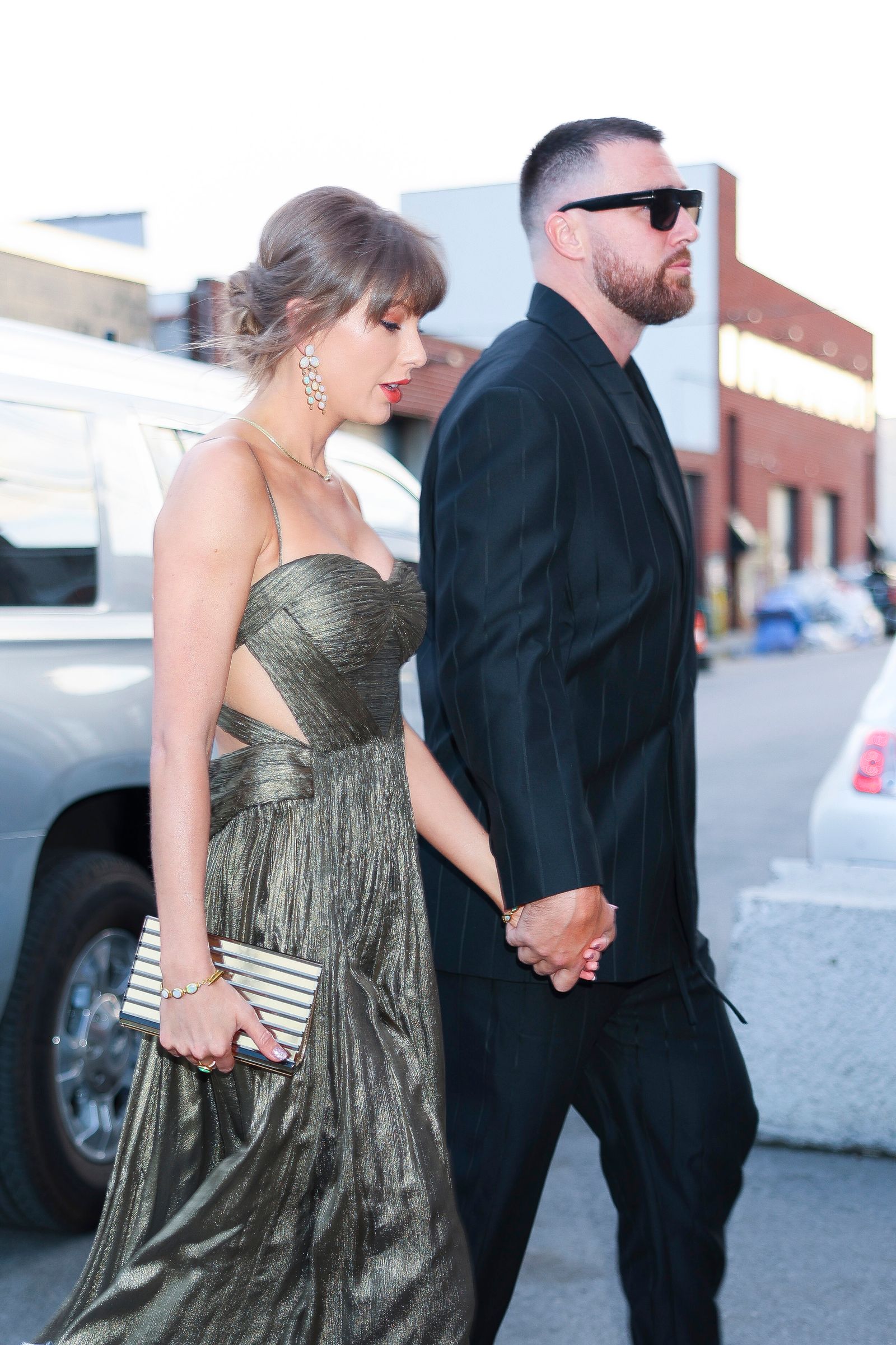 New York May 16 Taylor Swift and Travis Kelce stepped out on May 16, 2026 in Brooklyn, New York.
