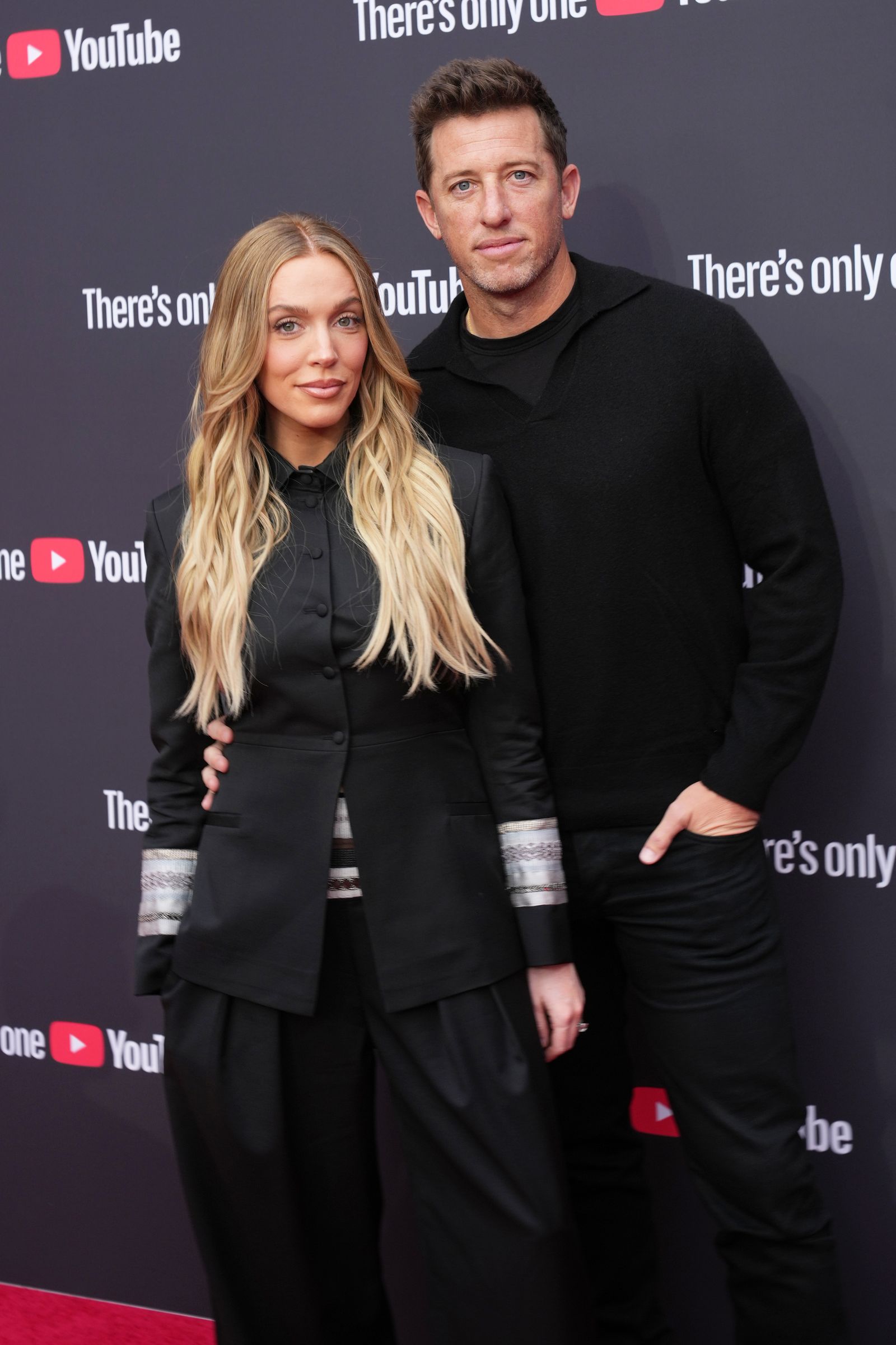 Image may contain Kevin Trudeau Petra Ecclestone Fashion Blonde Adult Clothing Coat Face and Head