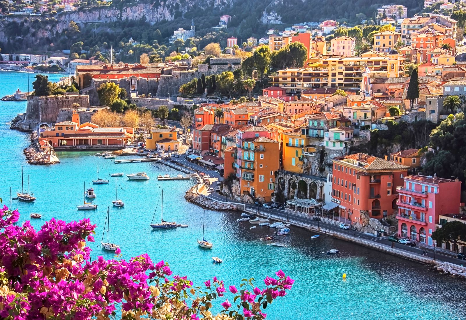 Image may contain buildings, architecture, cityscape, city ship, traffic vehicles, cars landmarks and Cinque Terre